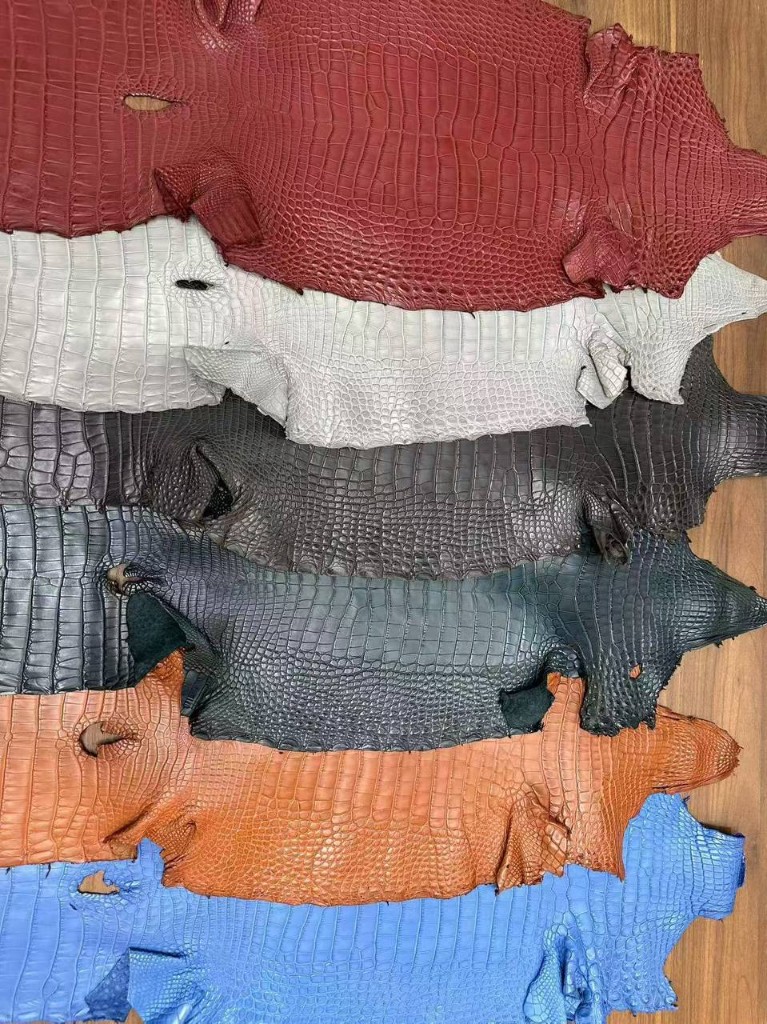 Crocodile leather